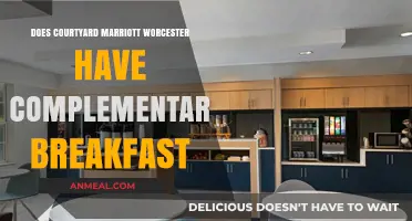 Free Breakfast at Courtyard Marriott Worcester?