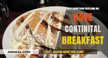 Courtyard Portland: Continental Breakfast or Not?