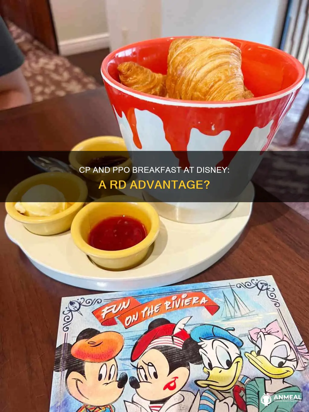 does cp ppo breakfast disney world help with rd