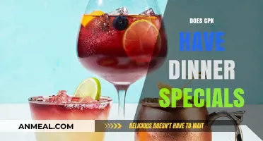 CPK Dinner Specials: What's on the Menu Tonight?