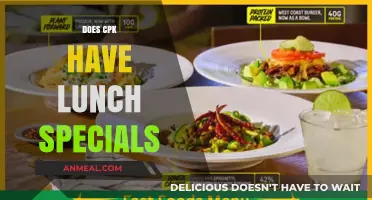 Savoring Savings: CPK's Lunch Specials Unveiled
