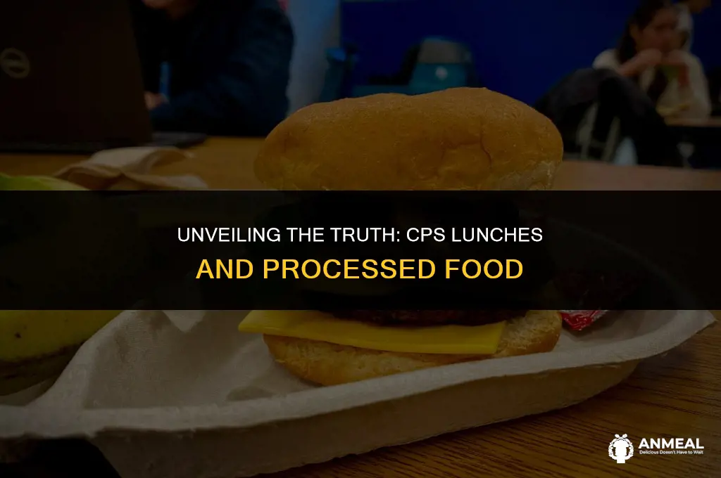does cps give processed food for lunches