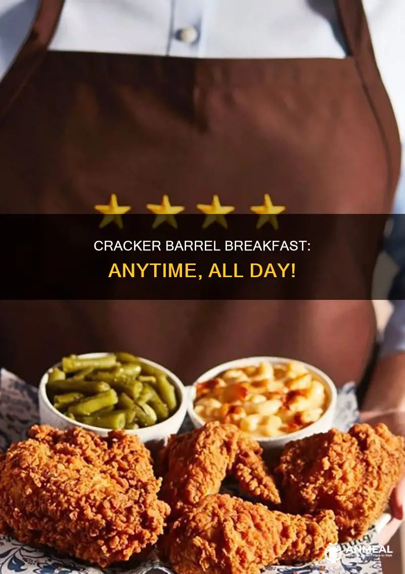 does cracker barrel have all day breakfast