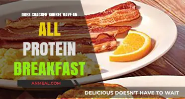 Cracker Barrel's Protein-Packed Breakfast Options