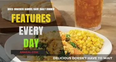 Cracker Barrel's Daily Dinner Features: What's on the Menu?