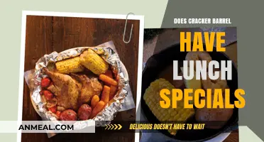 Savoring Savings: Cracker Barrel's Lunch Specials Unveiled