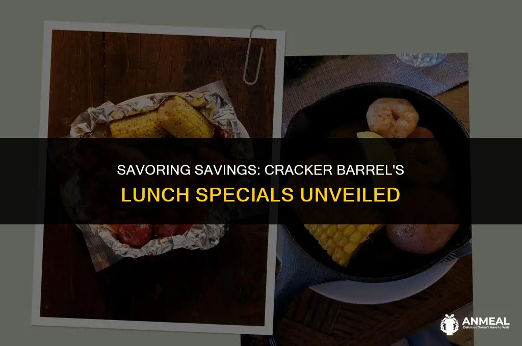 does cracker barrel have lunch specials