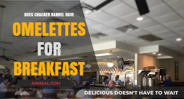 Cracker Barrel's Breakfast: Omelette Options and More