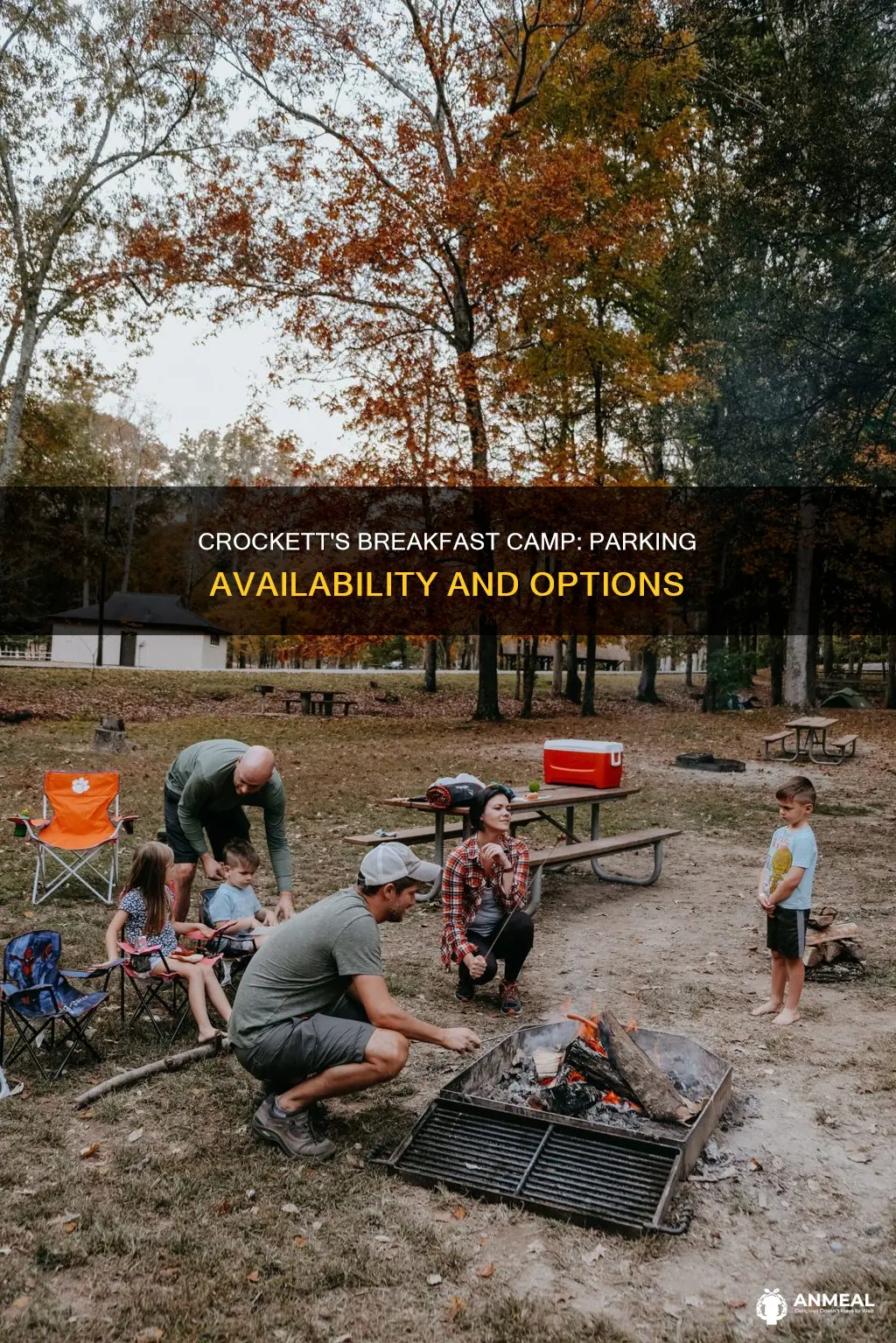 does crockets breakfast camp have parking