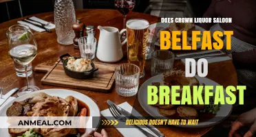 Crown Liquor Saloon Belfast: Breakfast Delights?