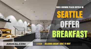 Crowne Plaza Seattle: Breakfast Included?