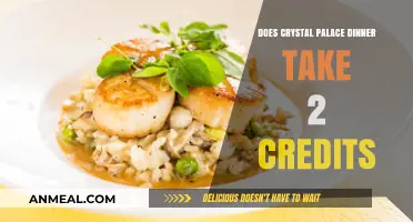 Crystal Palace Dinner Credit Requirement: Does It Cost 2 Credits?