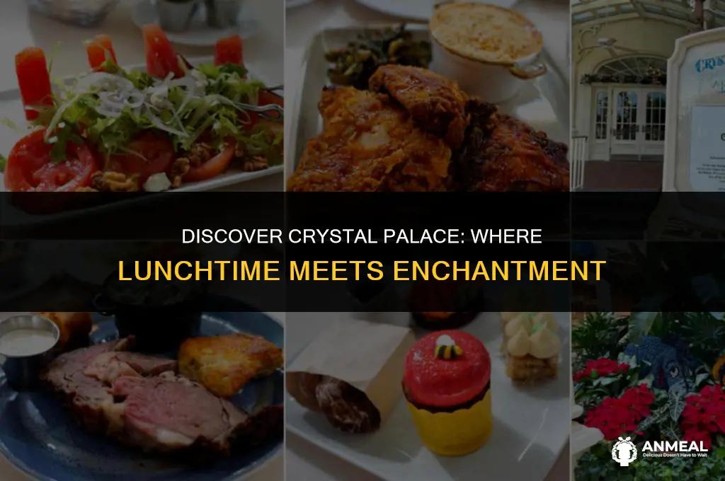 does crystal palace have characters at lunch