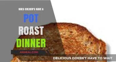 Culver's Pot Roast Dinner: Fact or Fiction? A Menu Mystery