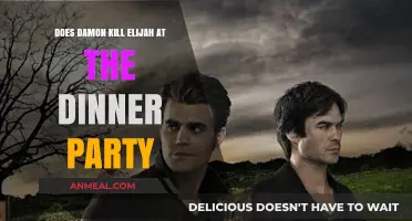 Damon vs. Elijah: The Dinner Party Showdown and Its Fatal Twist