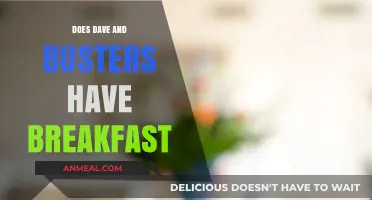 Dave & Buster's Breakfast: What's on the Morning Menu?