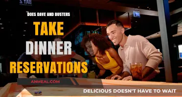 Can You Reserve Dinner at Dave & Buster's? Find Out Here