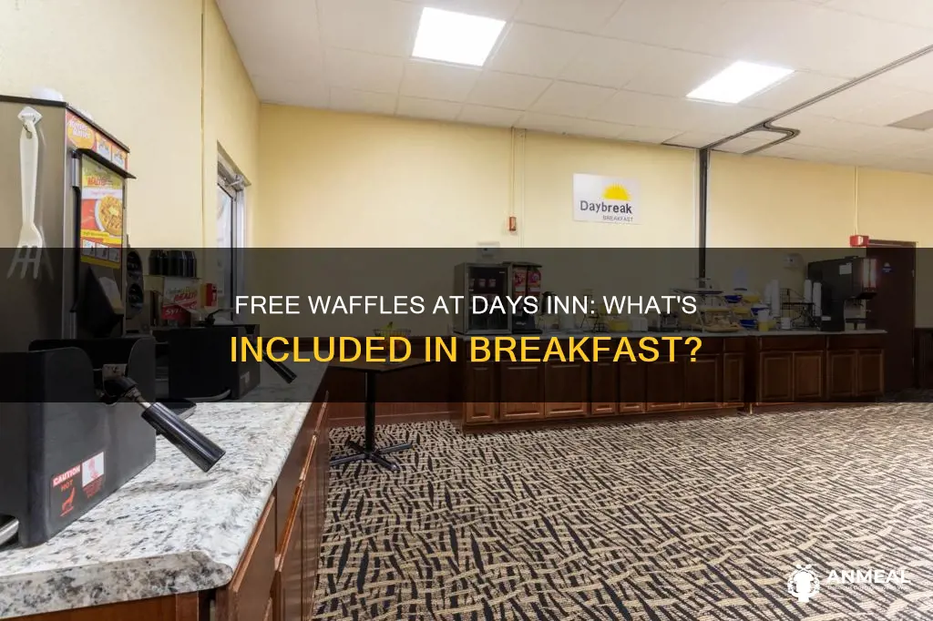 does days inn breakfast have waffles