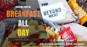 Del Taco Breakfast: Anytime, All Day