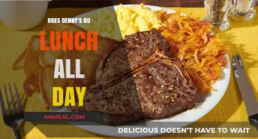 Savoring Denny's Delights: Lunch Menu Available All Day?