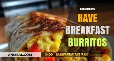 Does Denny's Serve Breakfast Burritos? A Menu Deep Dive