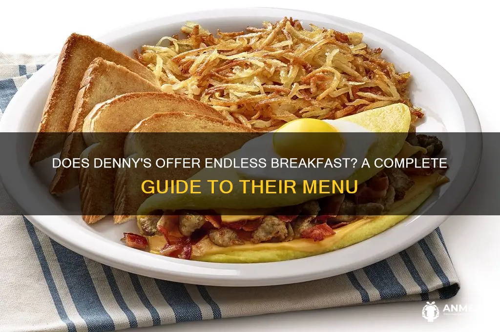 does dennys have endless breakfast