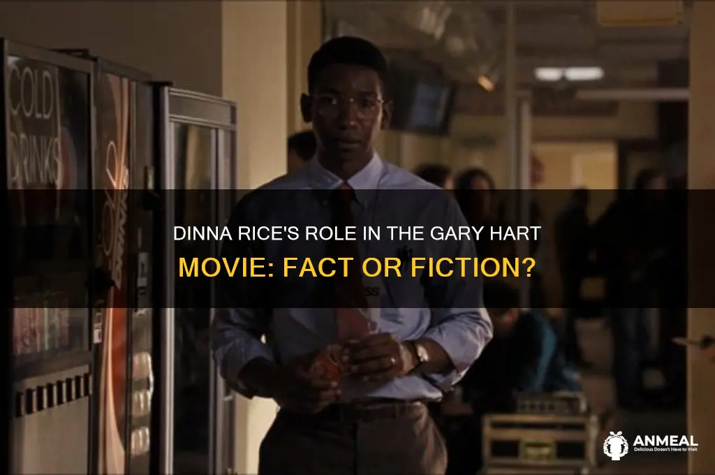does dinna rice appear in movie about gary hart