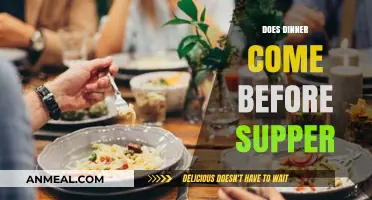 Dinner vs. Supper: Which Meal Comes First in Tradition?