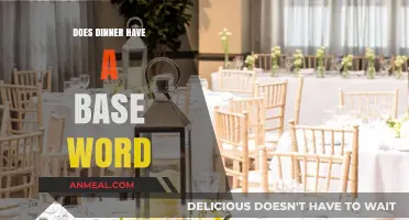 Exploring the Origins: Does the Word 'Dinner' Have a Base Word?