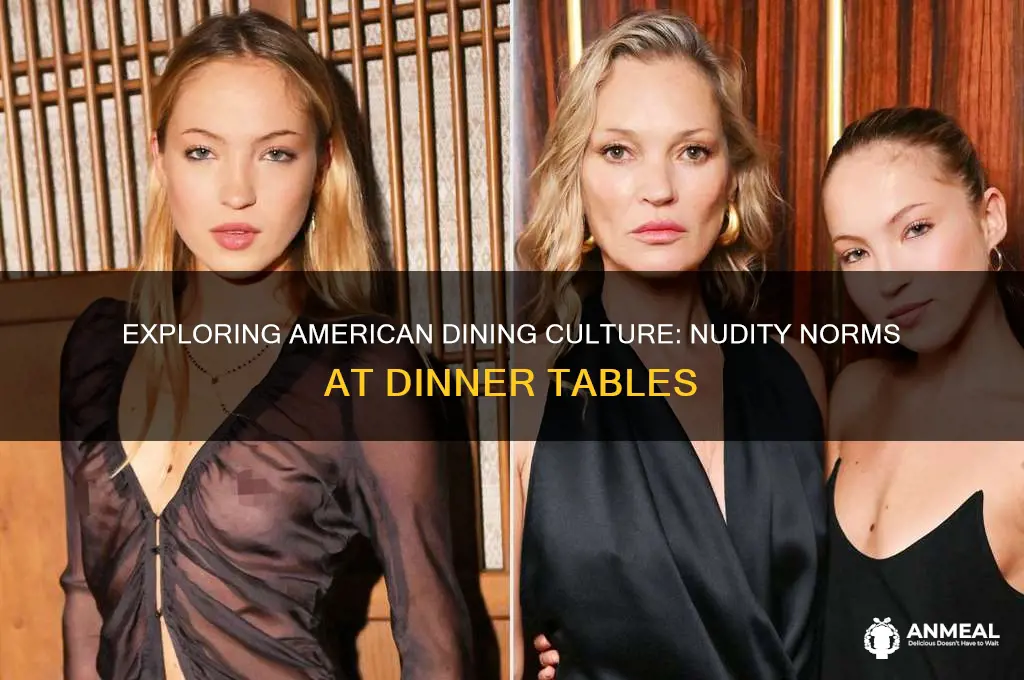 does dinner in america have nudity
