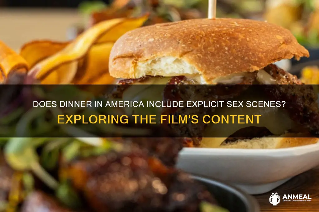 does dinner in america have sex scenes