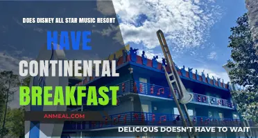 Disney's All-Star Music Resort: Continental Breakfast Options