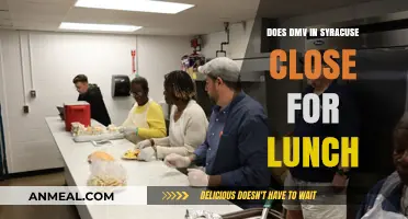 Syracuse DMV Lunch Break: Does It Close or Stay Open?