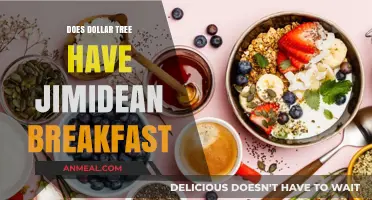 Dollar Tree's Jimmy Dean Breakfast Options Revealed