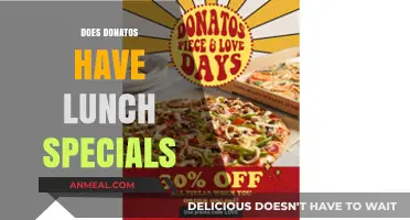 Savoring Savings: Discover Donatos' Delightful Lunch Specials Today!