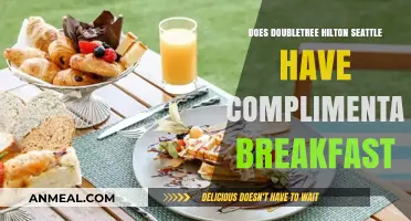 Doubletree Hilton Seattle: Free Breakfast or Not?