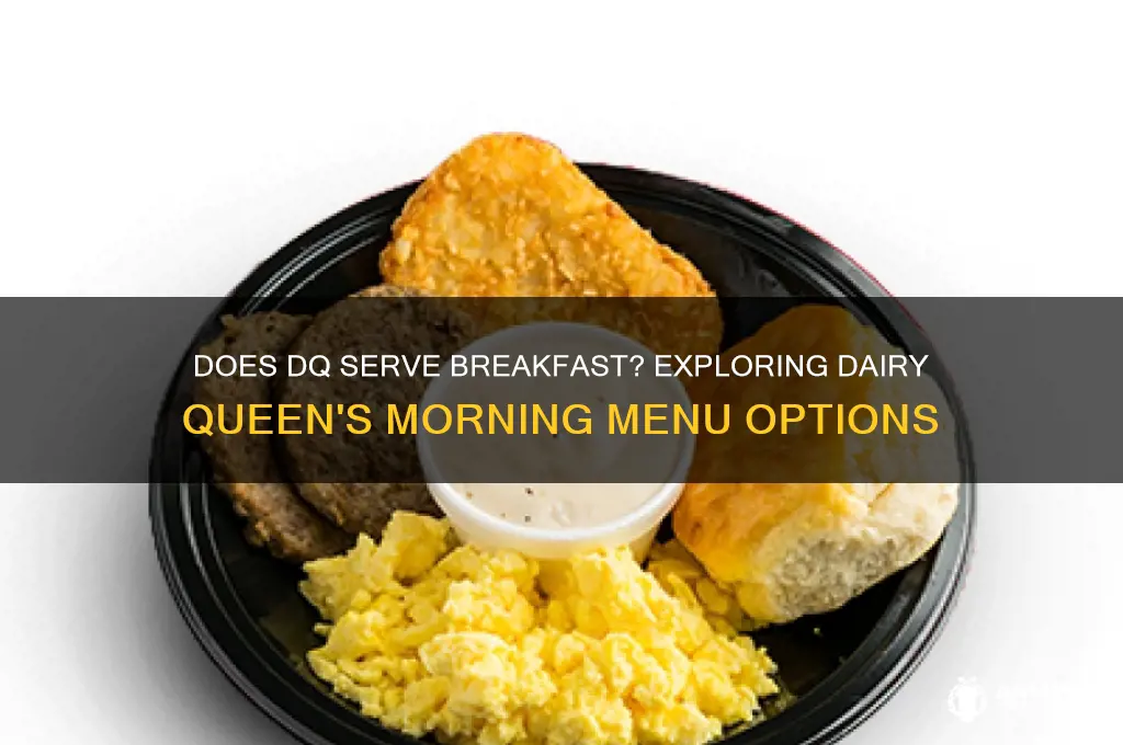 does dq do breakfast
