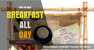 DQ's Breakfast: All-Day Availability or Limited Hours Only?