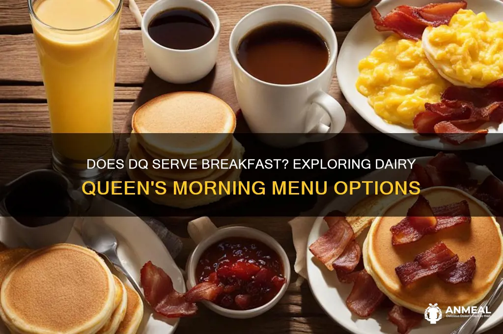 does dq sell breakfast
