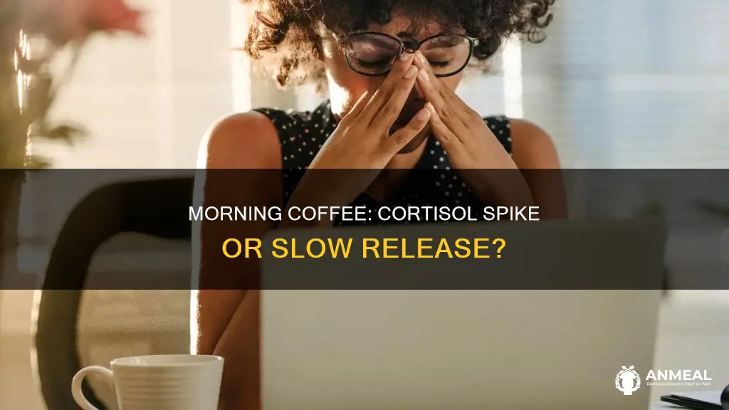 does drinking coffee before breakfast raise cortisol levels