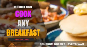Fresh Breakfast at Dunkin Donuts: What's Cooking?
