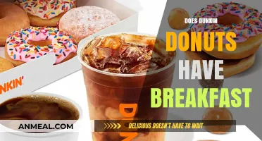 Does Dunkin' Donuts Serve Breakfast? A Comprehensive Menu Guide