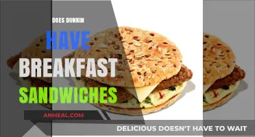 Does Dunkin' Offer Breakfast Sandwiches? A Morning Menu Guide