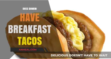 Does Dunkin' Offer Breakfast Tacos? Exploring Their Morning Menu