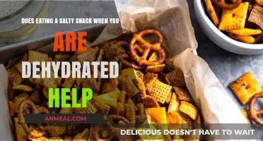 Quenching Curiosity: Does a Salty Snack Aid Dehydration?