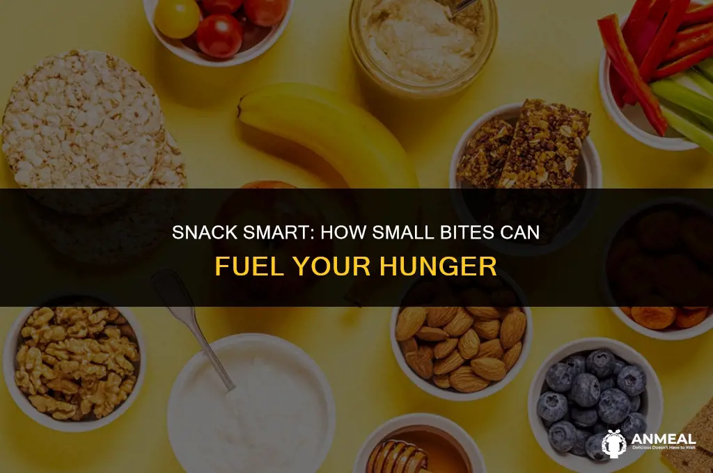 does eating small snacks make you hungry