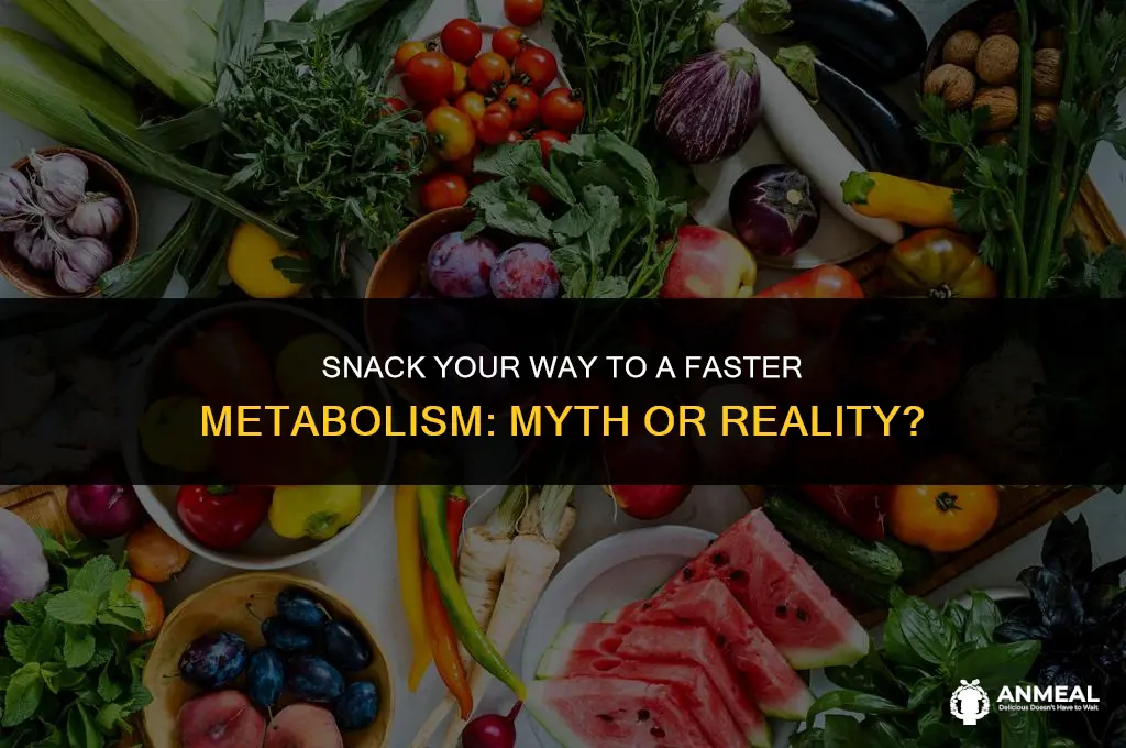 does eating snacks boost metabolism