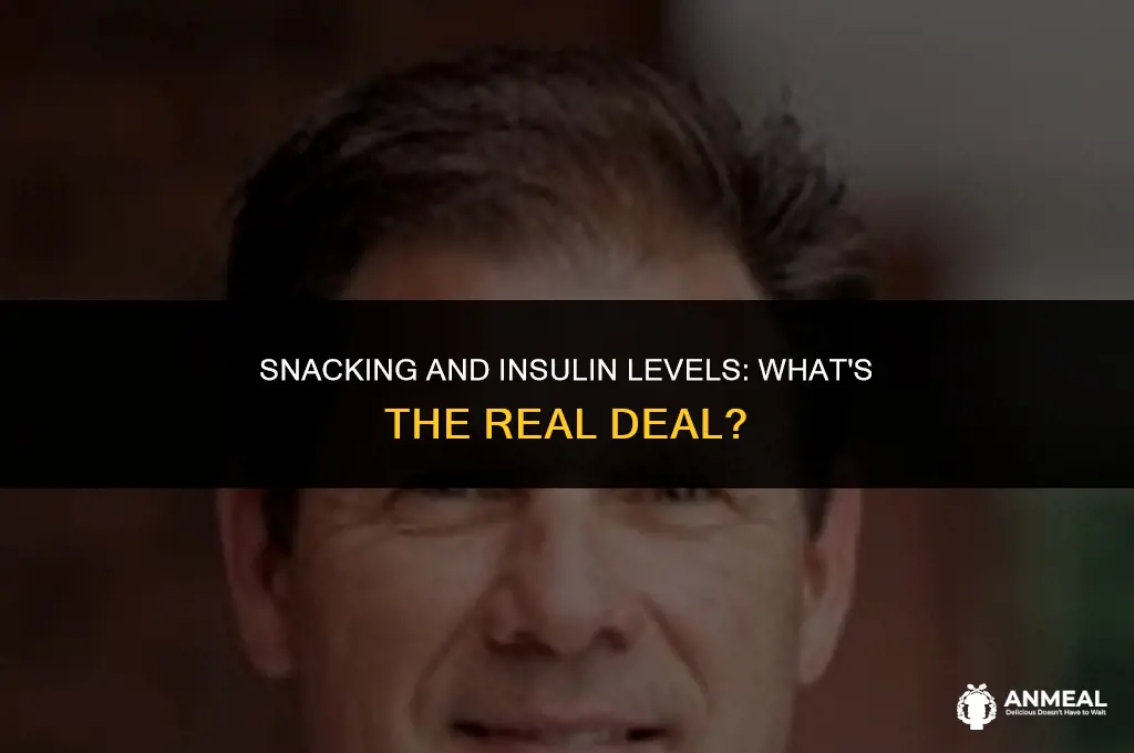 does eating snacks raise insulin