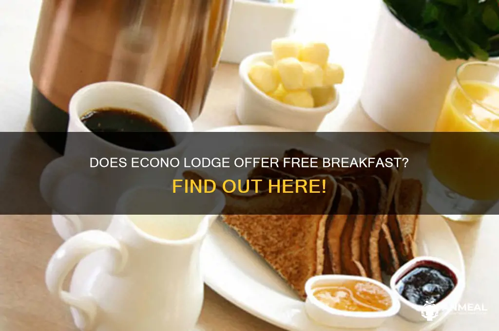does econo lodge have breakfast