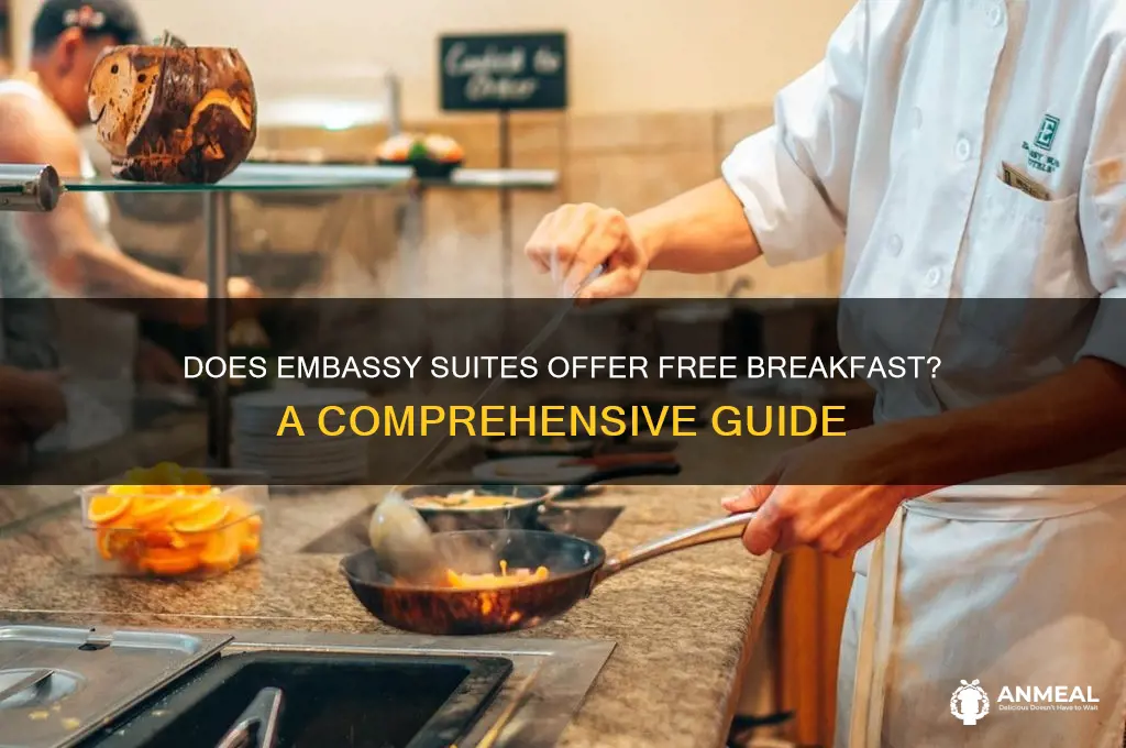 does embassy suites have breakfast